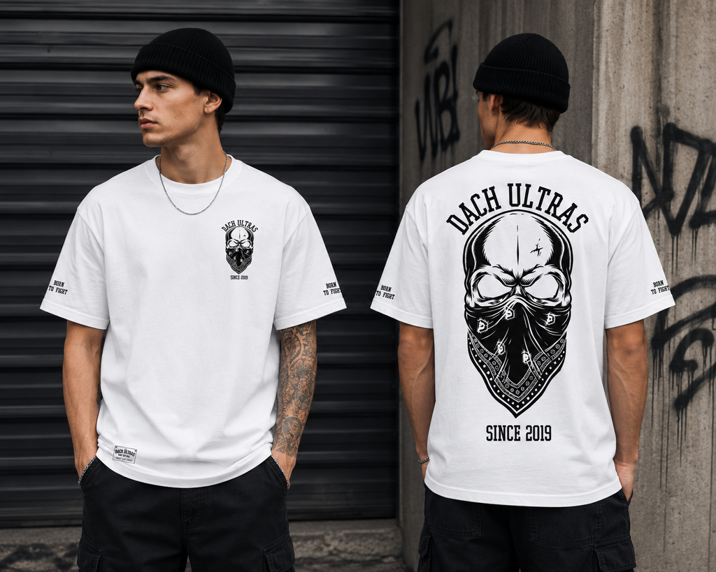 'DACH ULTRAS'-T-Shirt White