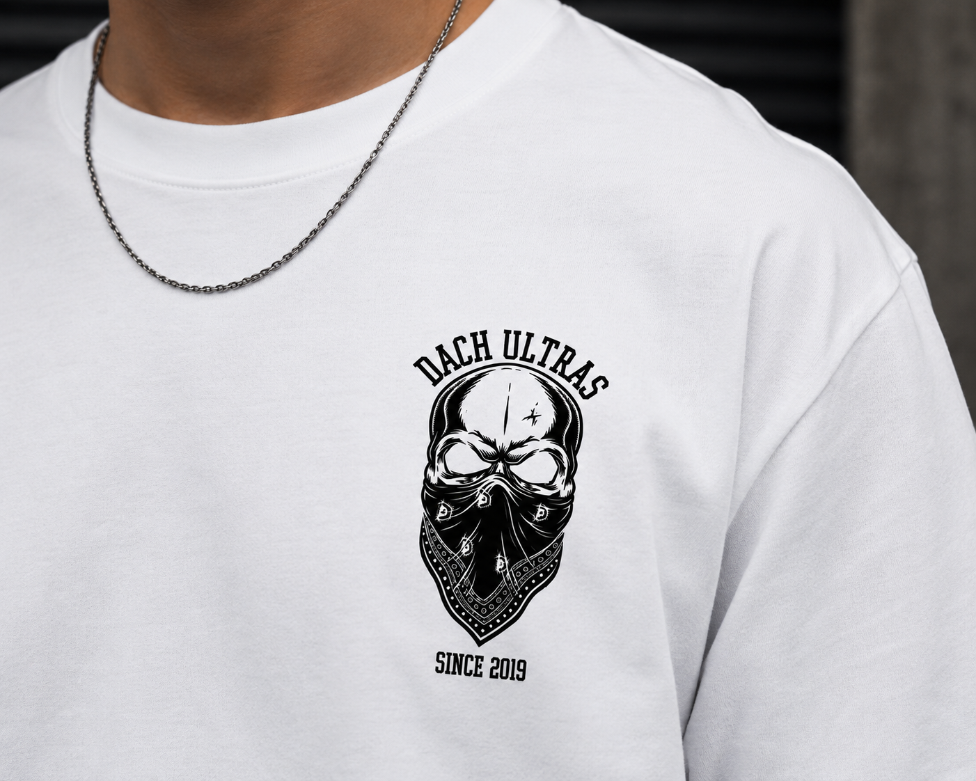 'DACH ULTRAS'-T-Shirt White