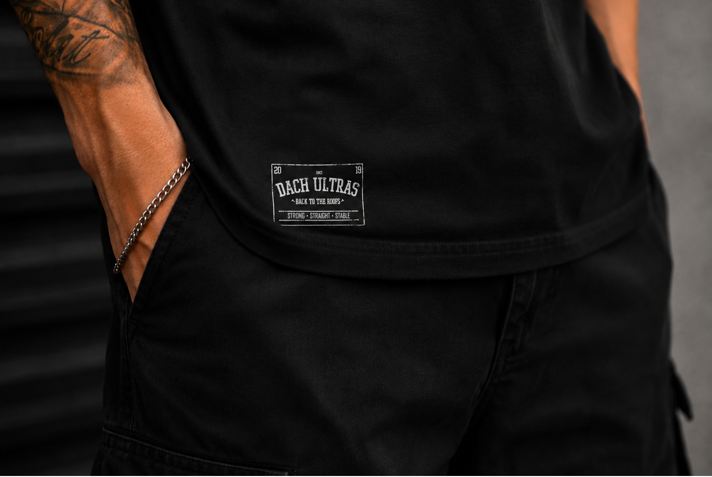 'DACH ULTRAS'-T-Shirt black