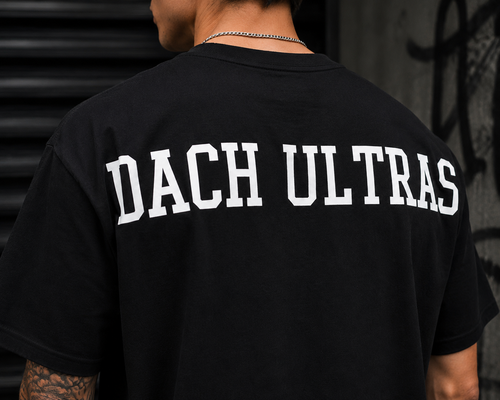 'DACH ULTRAS'- GIANT T-Shirt black, oversized