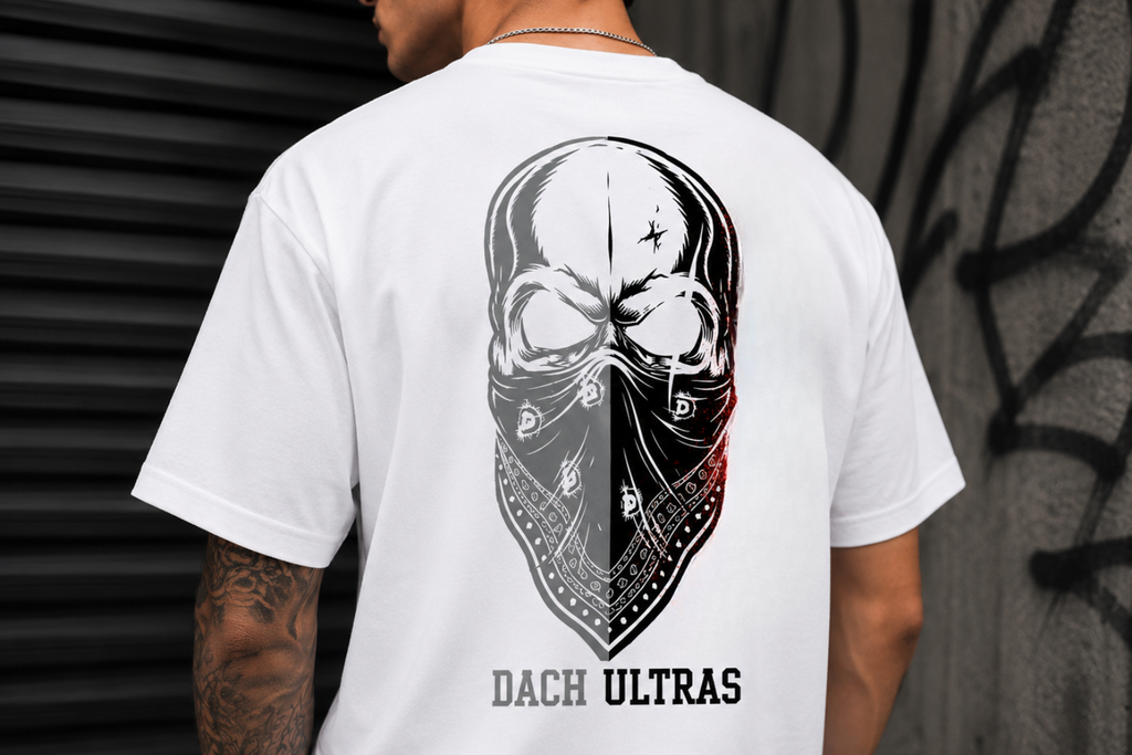 DACH ULTRAS- '2 FACE' - Shirt White